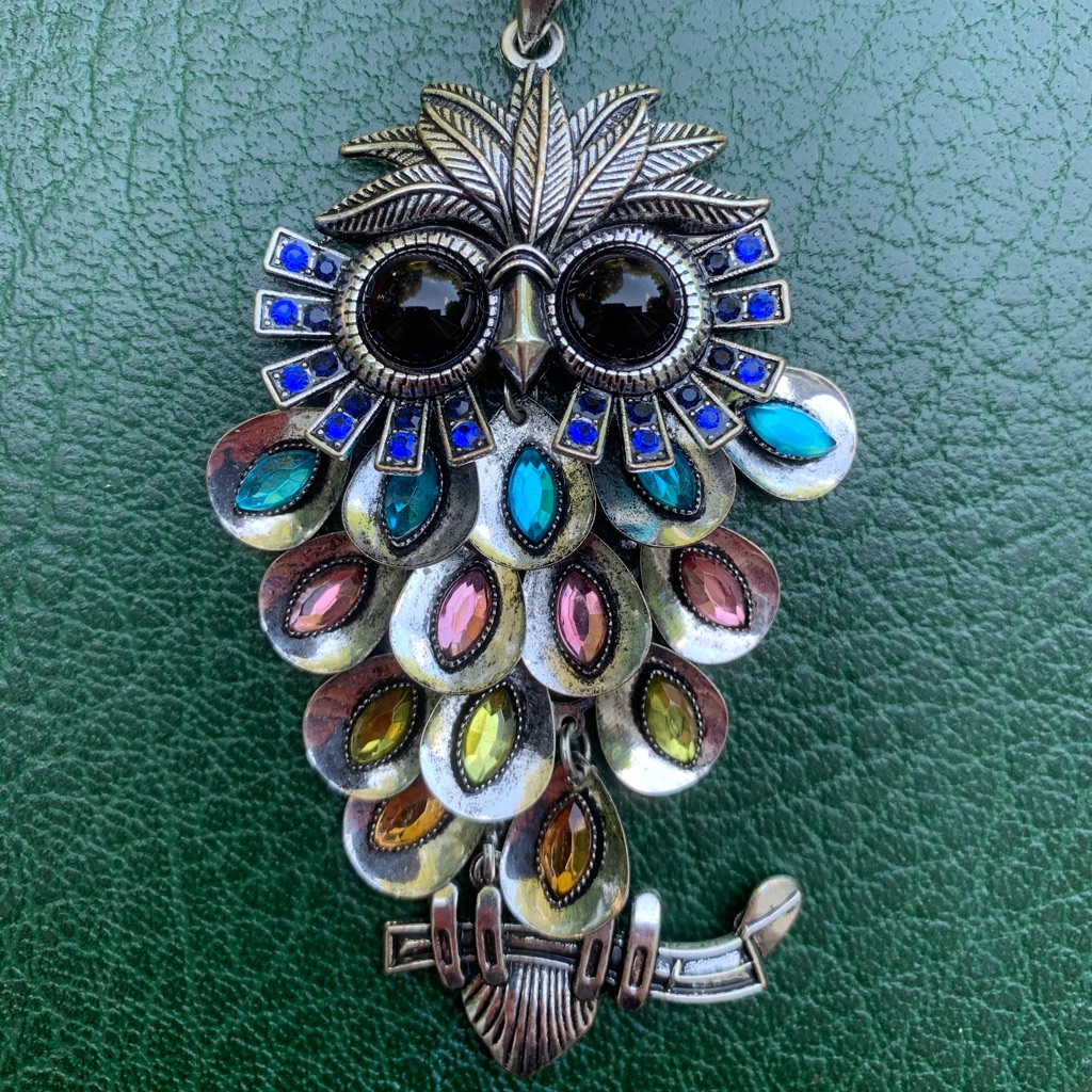 Owl Pendant 12$